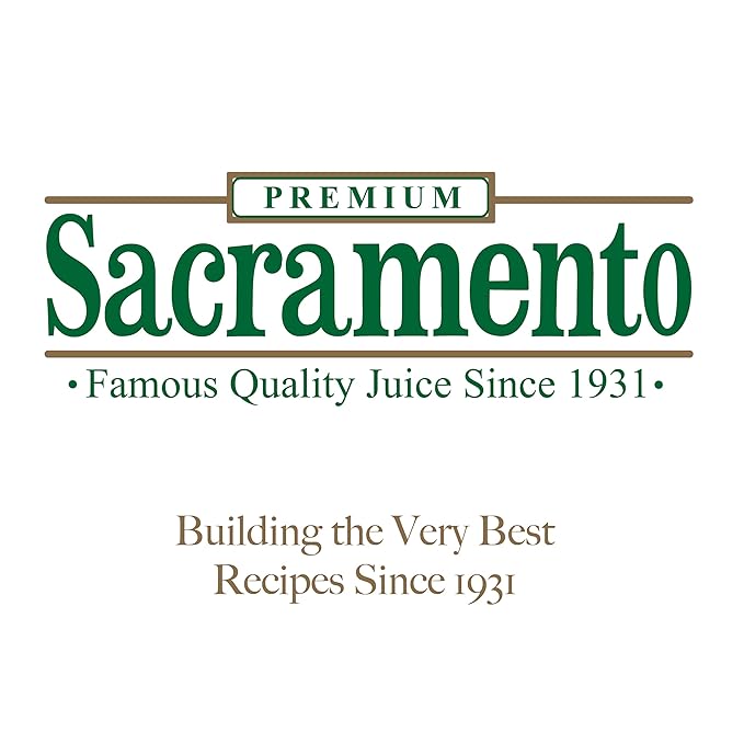 Sacramento Tomato Juice Kosher and Gluten Free No High Fructose Corn Syrup 46 Ounce Bottle 4-Pack