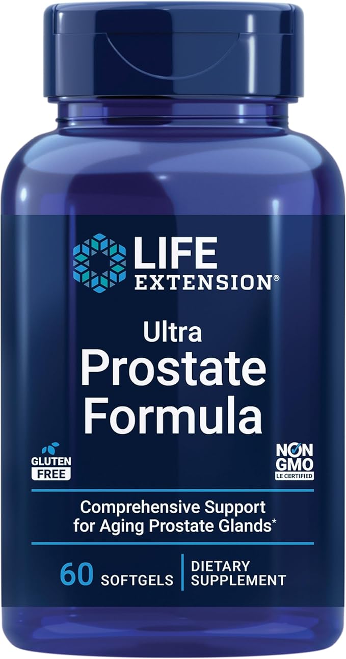 Life Extension Ultra Prostate Formula &amp Super Omega-3 Plus EPA/DHA Fish Oil