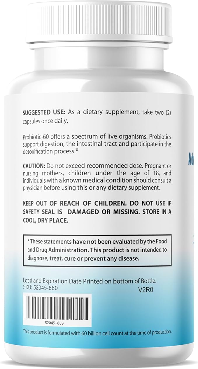 Oral Probiotics Supplement – 60 Billion CFU Probiotic Supports Healthy Teeth Gums Mouth Cavities Oral Defense and Fresh Breath &amp Daily Oral Wellness (60 Capsule)