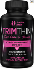 Diet Pills for Women - NEW Thermogenic Energy Formula for Weight Management -Manufactured in the USA 120 Capsules