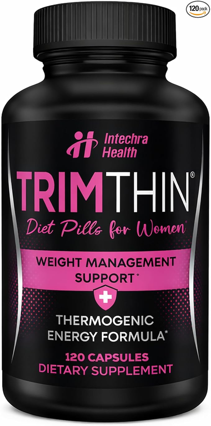 Diet Pills for Women - NEW Thermogenic Energy Formula for Weight Management -Manufactured in the USA 120 Capsules