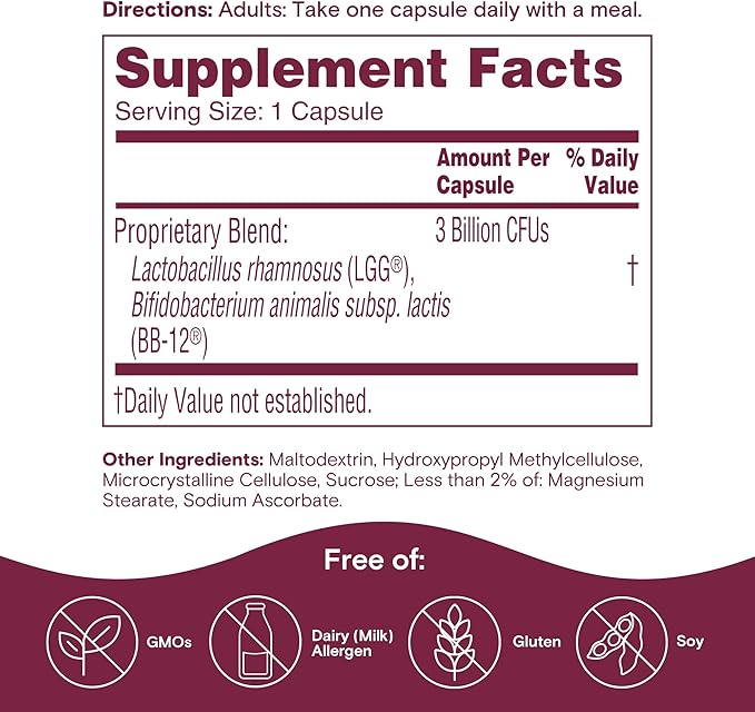 Phillips' Colon Health Daily Probiotic Capsules 4-in-1 Symptom Defense to Help Defend Against Occasional Gas Bloating Constipation and Diarrhea Daily Supplement 90 Count