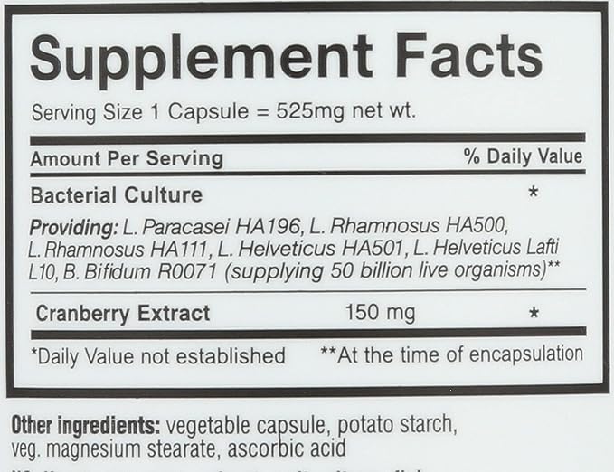 Belle+Bella Probiology Probiotic Flora Fem 25 Billion Cfu Capsules 30 Ea 30 Count