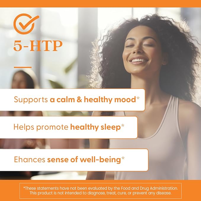 Doctors Best 5-HTP Supports Mental &amp Emotional Well-Being Non-GMO Gluten Free Soy Free Vegan 180 Veggie Caps