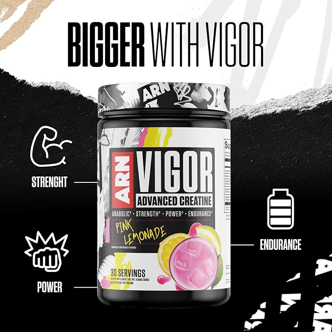 Arms Race Nutrition | ARN | Vigor Advanced Creatine Formula (30 Servings Punch)