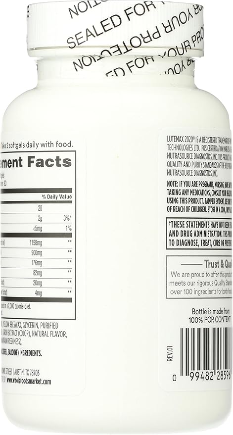 365 by Whole Foods Market Omega Eye Care 60 ct