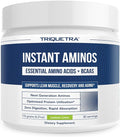 Instant Aminos - EAA+BCAA - 10 Essential Amino Acids Supplement Rapid Absorption Zero Digestion - Supports Lean Muscle Recovery &amp Aging - 321% DIAAS Protein Score - Lemon Lime (30 Servings)