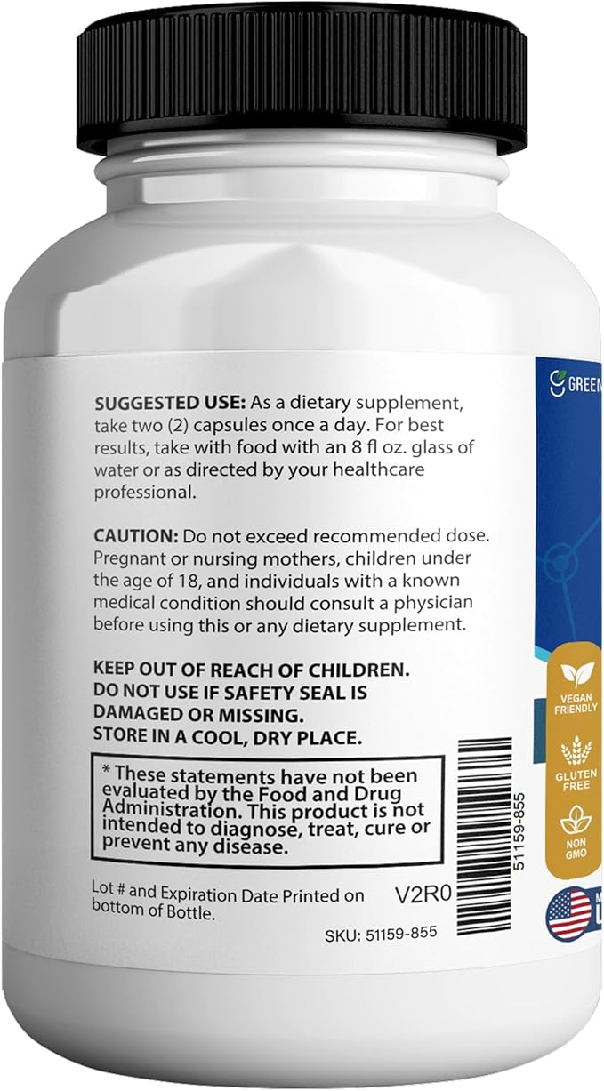 Nerve Sync MAX Supplement 60 Capsules Vegan Friendly with Essential Vitamins &amp Minerals for Nerve Health. (2)