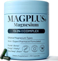 Magnesium Glycinate Complex Supplement 900mg – 13-in-1 Magnesium L-Threonate Citrate Taurate &amp Malate for Women &amp Men – Liposomal Chelated Formula – Sleep Muscle &amp Brain Support – 90 C
