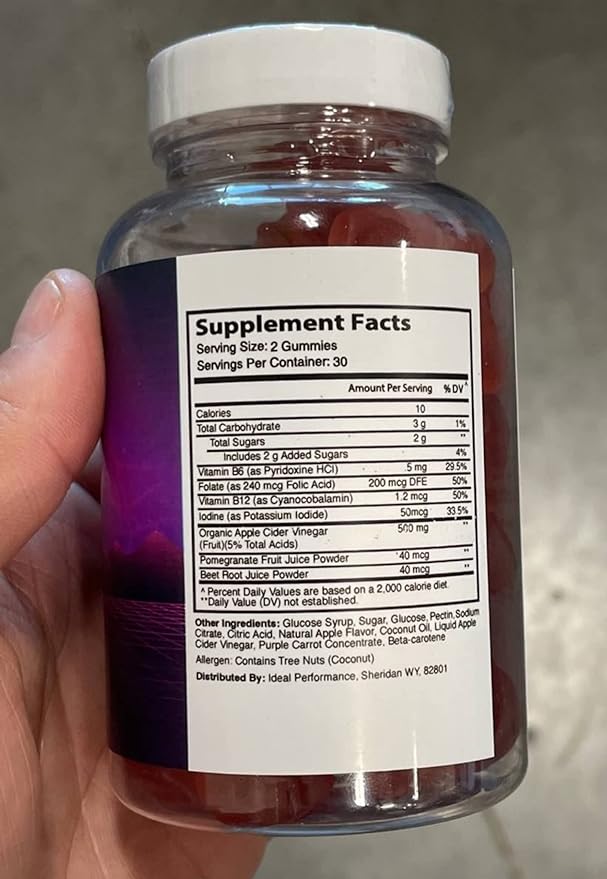 IDEAL PERFORMANCE (5 Pack) Gemini Keto Gummies Formula (300 Gummies)