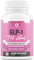 GLP-1 Fit Gal | Weight Loss Pills Appetite Suppressant &amp Fat Burner for Women | Supports Healthy Pathways Associated with GLP-1 Activity | 3rd Party Tested Supplement - 60 Capsules for Adults