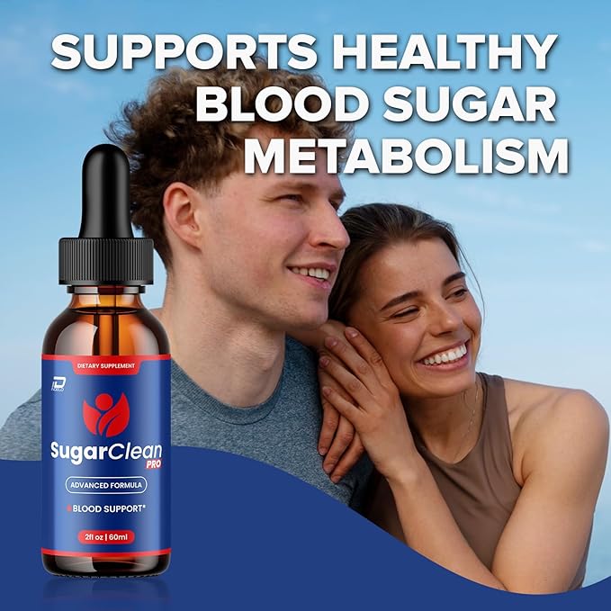 Sugar Clean Pro Healthy Formula – SugarClean Pro Liquid Drops Natural Health Support (5 Pack – 5 Month Supply)