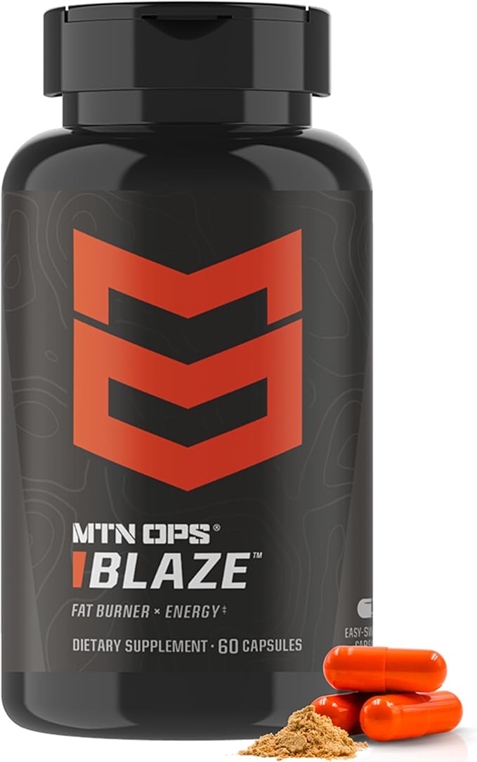 MTN OPS Blaze &amp Ammo Vanilla Bundle – Thermogenic Fat Burner + Lean Muscle Protein Stack
