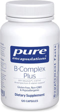 Pure Encapsulations B-Complex Plus - B Vitamins Supplement to Support Neurological Health Cardiovascular Health Energy Levels &amp Nervous System Support* - with Vitamin B12 &amp More - 120 Capsul