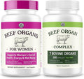 Left Coast Performance Beef Organ Supplements from New Zealand - Supports Women's Overall Energy &amp Health - Non-GMO No Fillers Hormone &amp Antibiotic Free