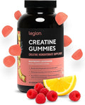 LEGION Creatine Monohydrate Gummies – Clean Chewable Creatine Supplement for Strength Endurance &amp Muscle Recovery – 30 Sour Raspberry Lemonade Servings – No Artificial Flavors or Sweeteners