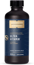 Quicksilver Scientific Liposomal Ultra Vitamin - Liquid Multivitamin &amp Antioxidant Supplement for Energy Liver Health &amp Brain Support - Bioactive B Complex Vitamin C D E &amp K (100ml)