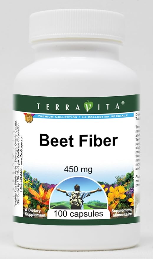 Beet Fiber - 450 mg (100 Capsules ZIN: 519162)