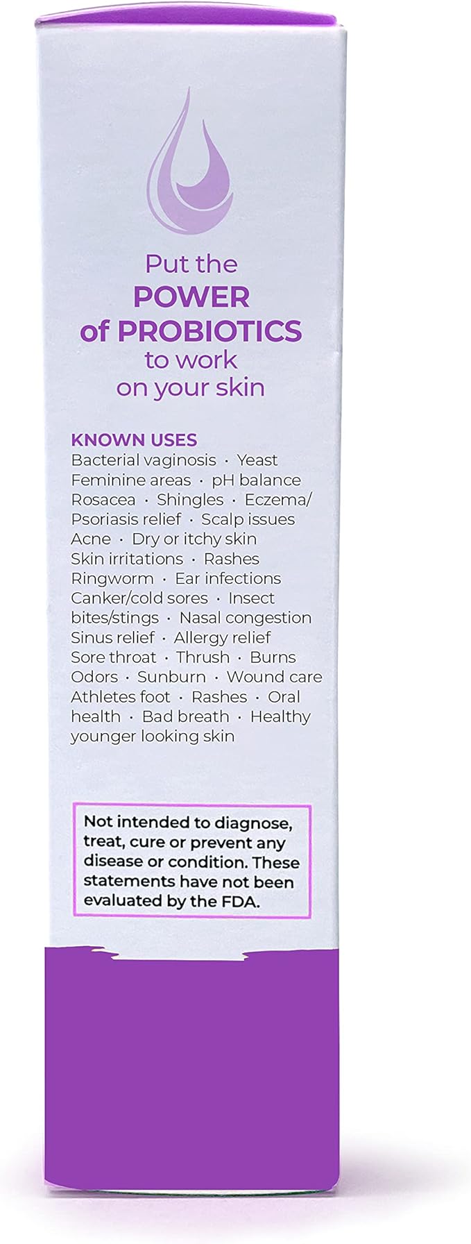 SIANI FemBiotics -Topical Probiotic Body Care for Women 4oz - Hypoallergenic Vegan Non GMO GF 100% Natural Live Probiotic External + Internal Use Totally Safe No Refrigeration Required