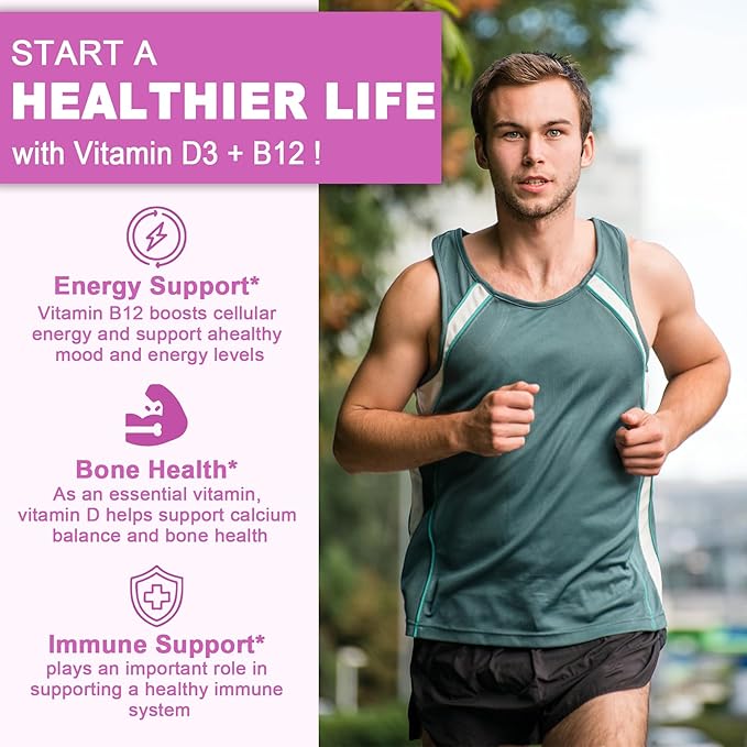 NEVISS Sugar-Free CoQ10-250mg Filled Gummies60Cts + Vegan Vitamin D3 5000IU &amp Methyl B12 1000mcg Gummies 120Cts