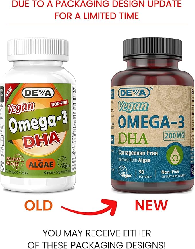 Deva Vegan Vitamins Omega3 DHA