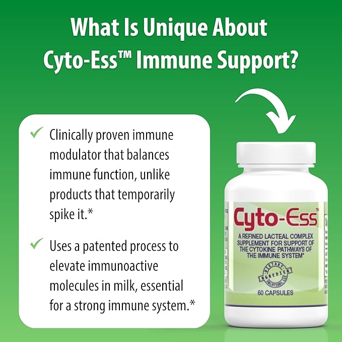 Jigsaw Health Cyto-Ess | Immune Support | 60 Capsules | 60 Servings