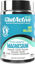 MAG | 750mg of Magnesium Glycinate Taurate Aspartate Gluconate &amp Citrate for Muscles Nerves &amp Energy | High Absorption | Sugar Free | 60 Chewable Tablets