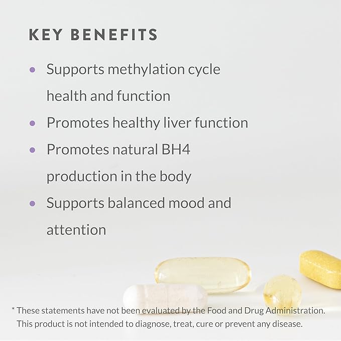 Liver Well MTHFR A1298C+ Support 60 Capsules