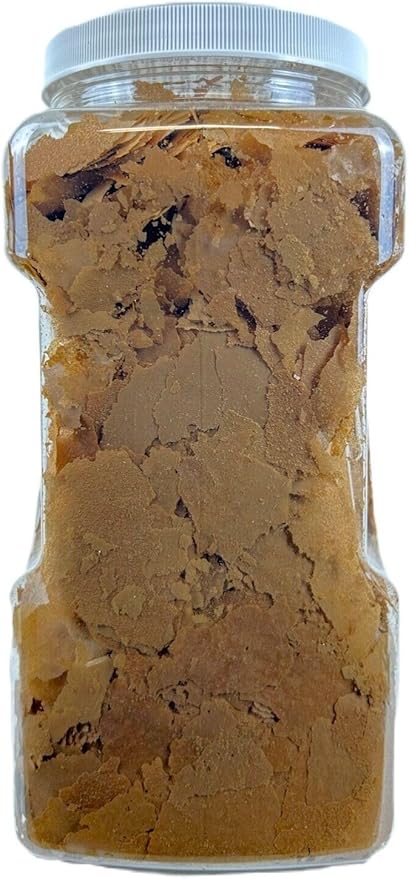 Aquatic Foods Inc. Arctic Krill Flakes which Contain Natural Carotenoids &amp Astaxanthin That Will Enhance The Vibrant Colors of Fish for All Tropical and Marine Fish...WL 1-lb 2oz Lg Jar