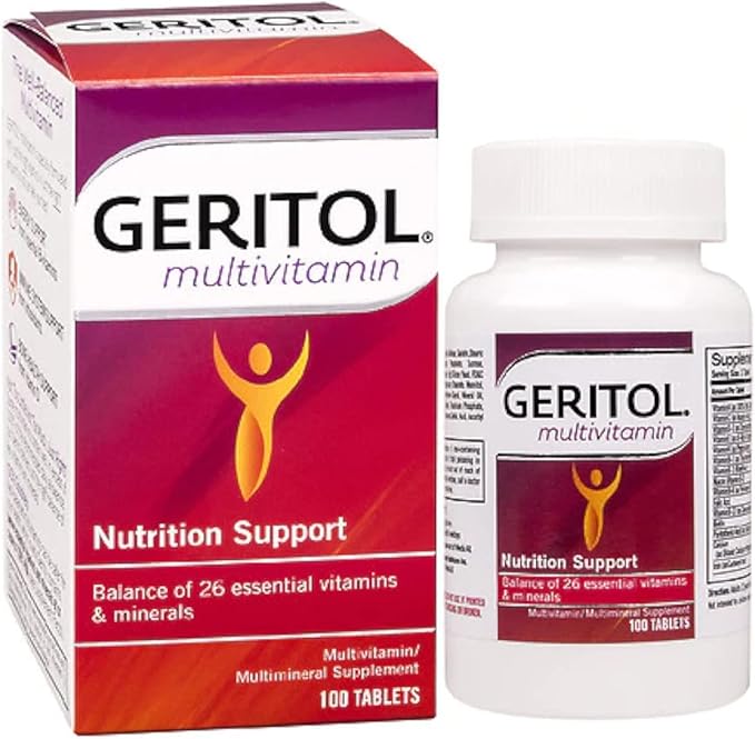 Geritol Complete Tablets 100 Count (Pack of 3)