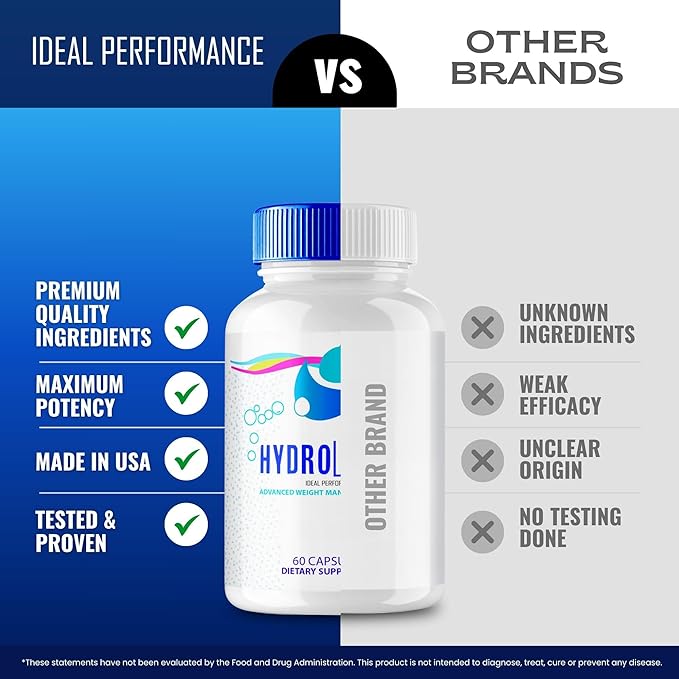 IDEAL PERFORMANCE HydroleanXT Capsules HydroleanXT Supplement Keto Pills Officials HydroleanXT Capsules Reviews (3 Pack)