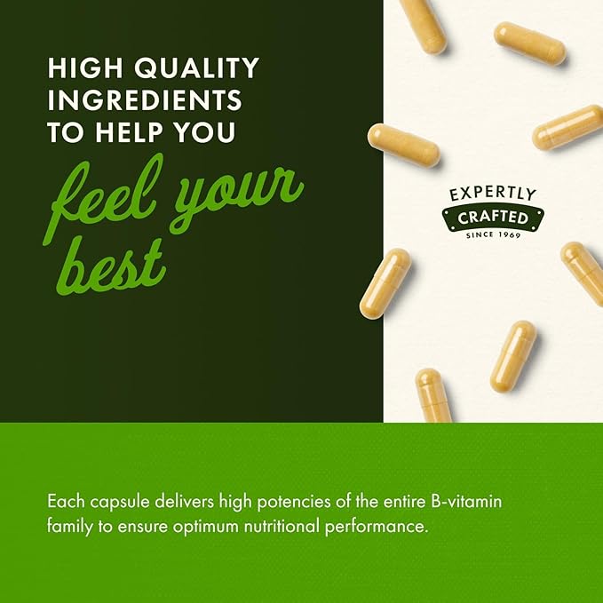 Swanson Balance B-50 High-Potency B Vitamin Complex for Busy Adults Seeking Immune Heart and Nervous System Support (250 Capsules)