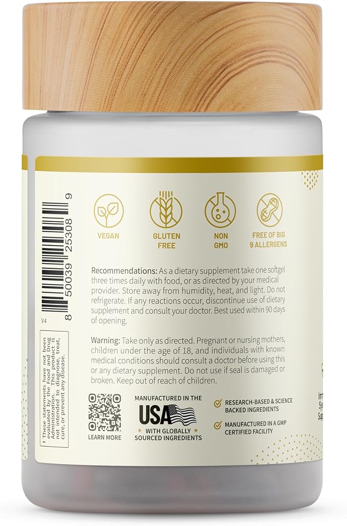 Snap Supplements Black Seed Oil Capsules – 100% Cold Pressed Organic Nigella Sativa – Supports Immune Health Detox Skin Hair Joints &amp Overall Wellness – 90 Softgels