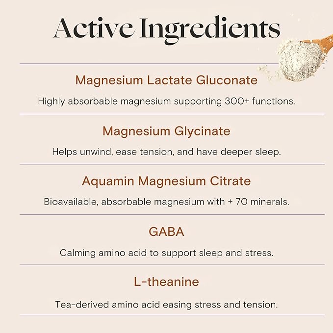 mellö Magnesium Supplement Superblend Powder - Magnesium Glycinate with L-Theanine GABA and Trace Minerals - Supports Sleep Relaxation and Balanced Energy - Pomegranate Flavor 10-Pack Singles