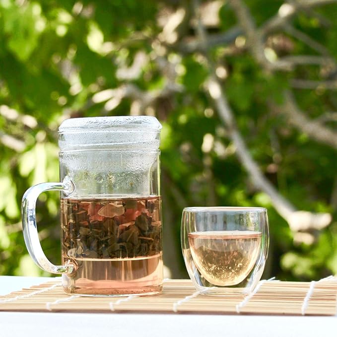 USDA Organic Herbal Harvest Loose Leaf Herbal Fruit Tea - 4 oz