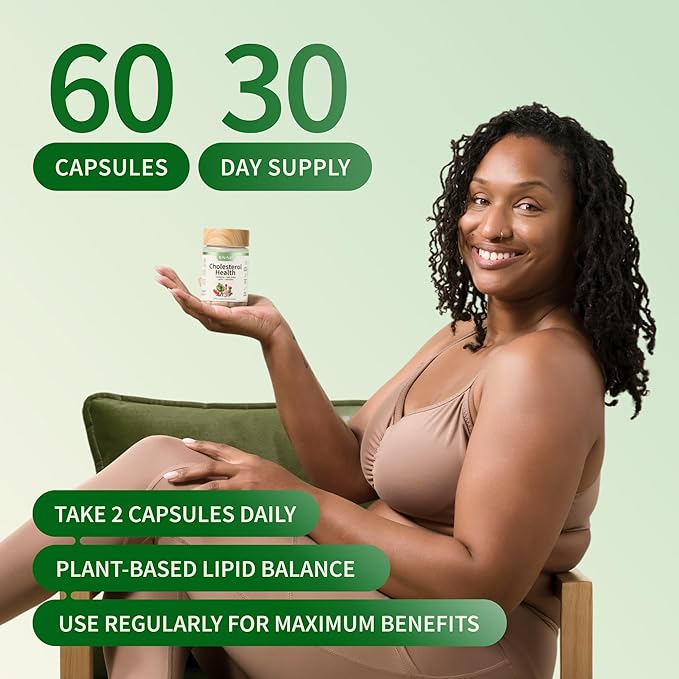 Snap Supplements Cholesterol Health +Kidney Health Bundle 60 Vegetarian Capsules Each
