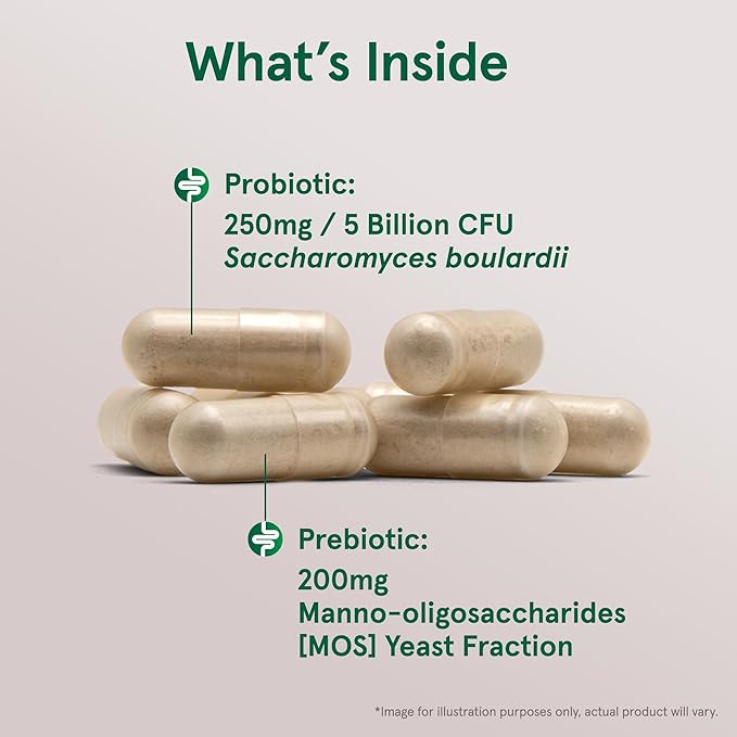 Jarrow Formulas 5 Billion CFU Probiotics + Prebiotics 180 Capsules &amp MagMind Brain Health Magnesium L-Threonate 90 Capsules Bundle