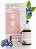 ERIC FAVRE Liposomal Glutathione Liquid with Vitamin C &amp Zinc – Pure White+ Monodose Supports Skin Radiance Cellular Antioxidant &amp Immune Health – 15ml Drink