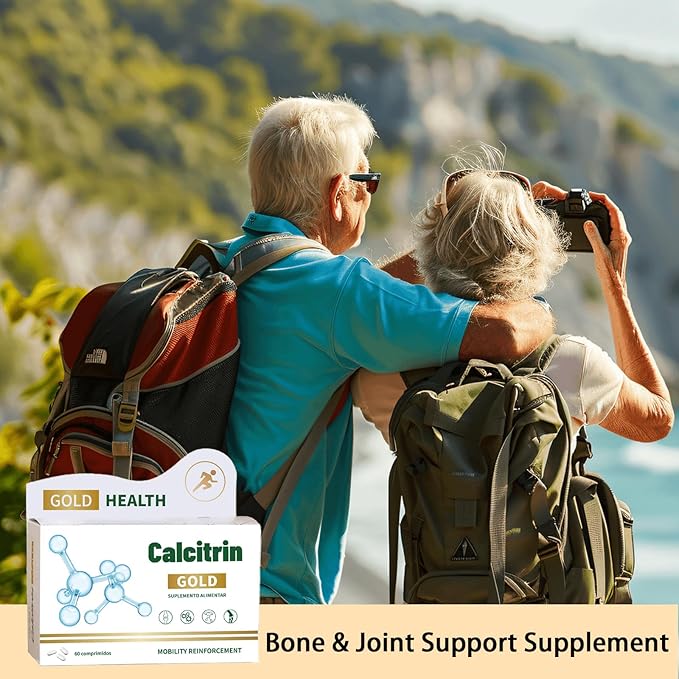 Calcitrin Gold Dietary Supplement Mobility Reinforcement 60 Tablets 1 Pack