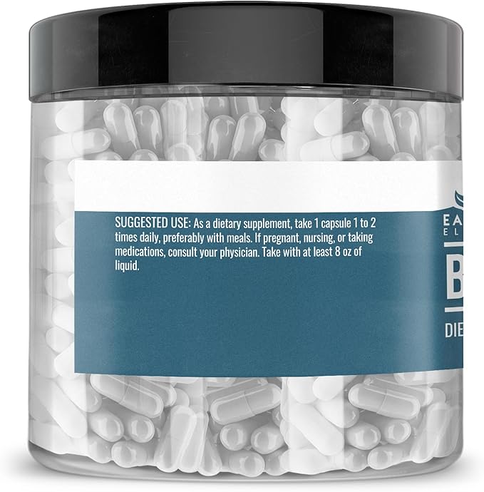 Earthborn Elements Bromelain 200 Capsules Pure &amp Undiluted No Additives