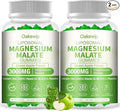 2 Pack Liposomal 3000mg Magnesium Malate Gummies SupplementComplex Creatine MonohydrateFolate Active B12 &amp D3 L-Theanine &amp CoQ10 for Stress ReliefMethylation Energy Muscle &amp Calm