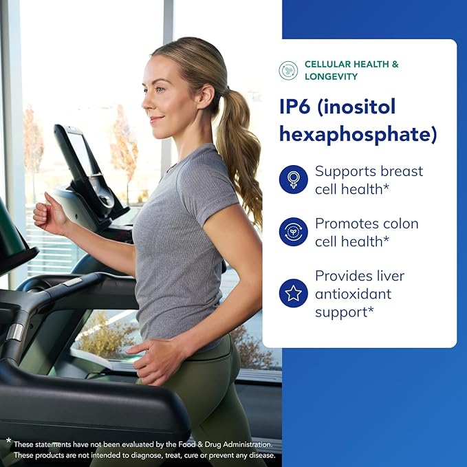 Pure Encapsulations IP6 (Inositol Hexaphosphate) | Hypoallergenic Antioxidant Support for Breast Colon and Liver Cell Health | 180 Capsules