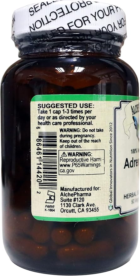 Adrenal Rx Powder Capsules Adaptogen Blend (90 Vcaps)