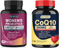 DRFOSTER Probiotics for Women + Coq10 200mg CoQ10 Supplement