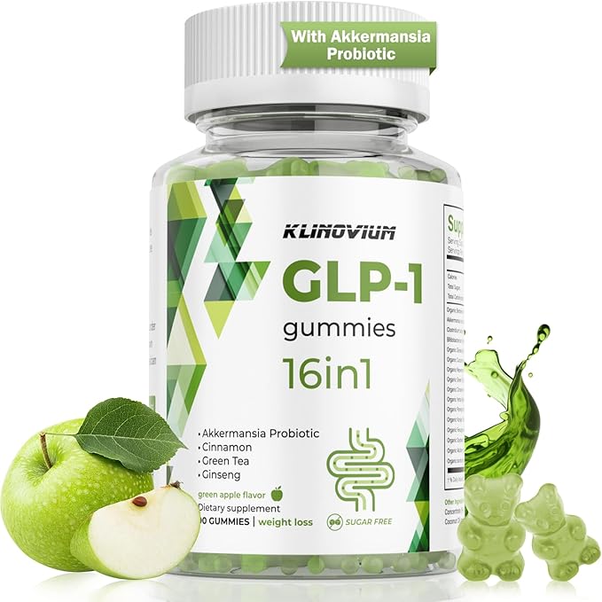 GLP1 Supplement | GLP Gummies Activates GLP-1 &amp AMPK with Akkermansia Probiotics Berberine&ampMore GLP 1 Gummy for Women &amp MenGut Health Energy &amp Metabolism - 1 Pack 90 Gummies