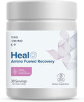 The Amino CO. - Heal - Post Workout Recovery Drink with Pure Eaa Amino Acid Formula - Creatine Monohydrate Powder for Efficient Muscle Repair Vegan and Keto-Friendly with Grape Flavor - 10.89oz.