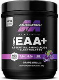 MuscleTech | Platinum Essential Amino Acids Supplement with Electrolytes | Pre-Workout Powder for Energy Muscle Growth &amp Strength Builder for Men &amp Women | 387 grams | 30 Servings
