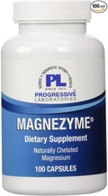 Magnezyme Supplement 100 Count by Progressive Labs