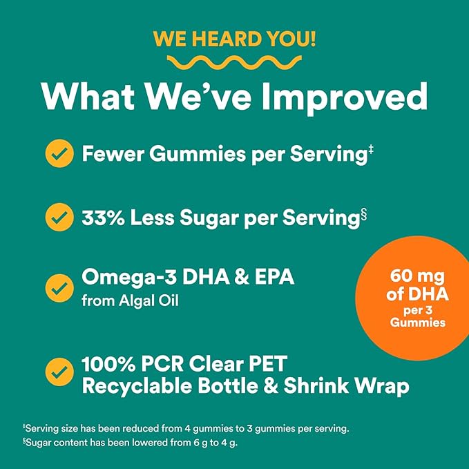 SmartyPants Prenatal Multivitamin Gummies Omega 3 (DHA/EPA) Methylfolate Biotin Vitamin D3 C Vitamin B12 B6 Vitamin A K &amp Zinc Gluten Free 120 Count (40 Day Supply)
