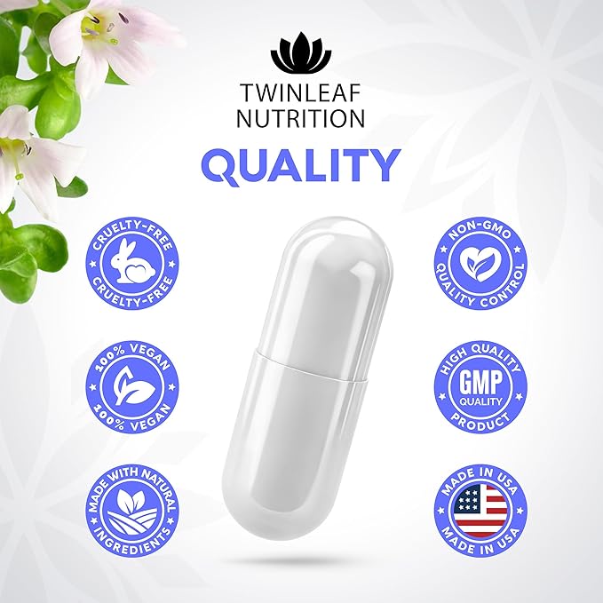 Natural Serotonin Supplement - Made in USA Manganese Serotonin &amp Cortisol Manager - Serotonin Booster Vitamin Supplement for Women with 5-HTP Vitamin B6 B12 GABA L Theanine L Tryptophan - 60 Capsu